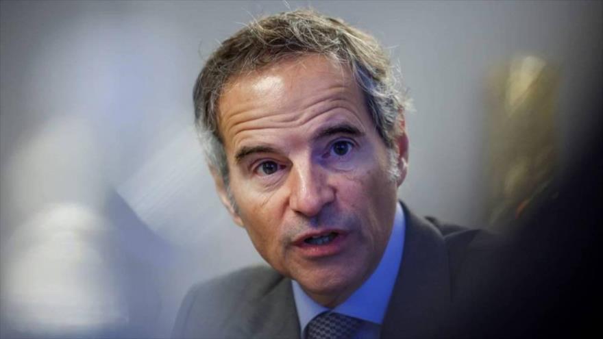 El director general de la Agencia de Energía Atómica (AIEA), Rafael Grossi, durante una reunión, Washington, 15 de marzo de 2023. (Foto: Reuters)