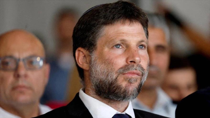 El ministro de finanzas del régimen israelí, Bezalel Smotrich.