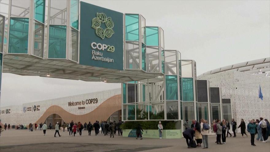 Representantes de casi 200 países participan en Cumbre Climática COP29