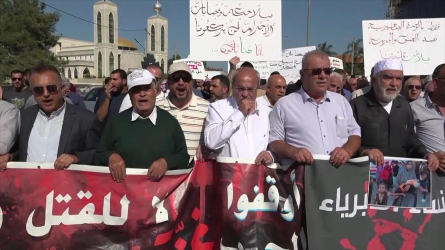 El mundo árabe marcha en protesta para pedir fin del genocidio israelí