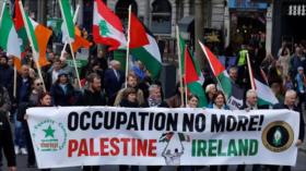 Protestas masivas en Irlanda contra venta de bonos israelíes