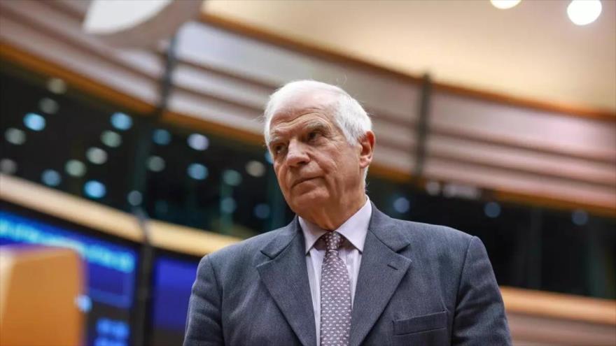 El alto representante de la Unión Europea para Asuntos Exteriores y Seguridad, Josep Borrell, en el Parlamento Europeo. (Foto: EFE)