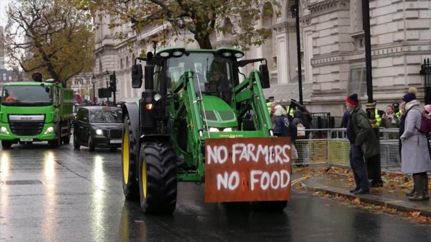 Agricultores europeos protestan ante regulaciones perjudiciales