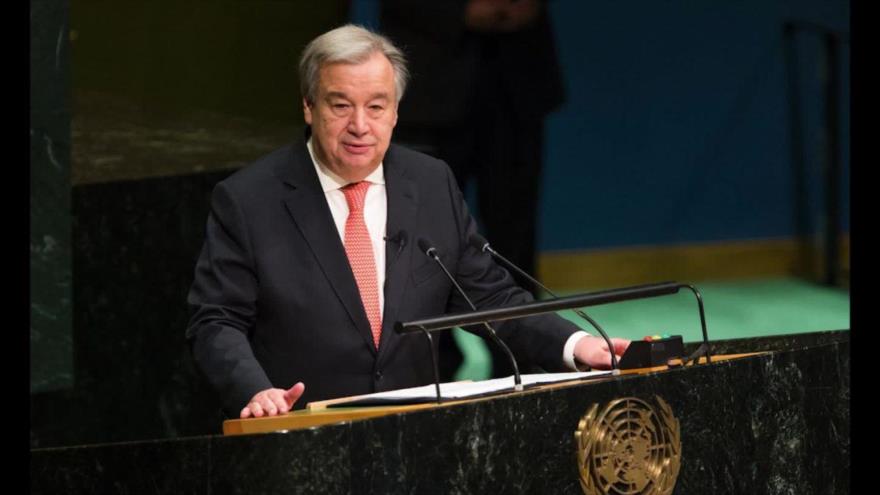 El secretario general de las Naciones Unidas, Antonio Guterres.