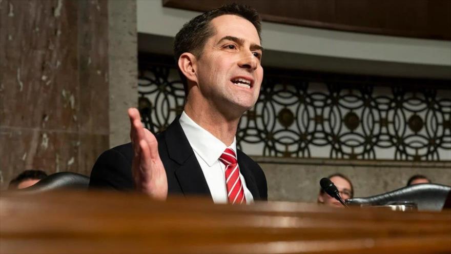 El senador estadounidense, el republicano Tom Cotton.