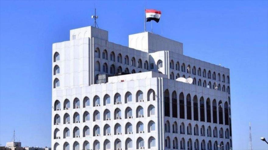 Edificio de la Cancillería de Irak.