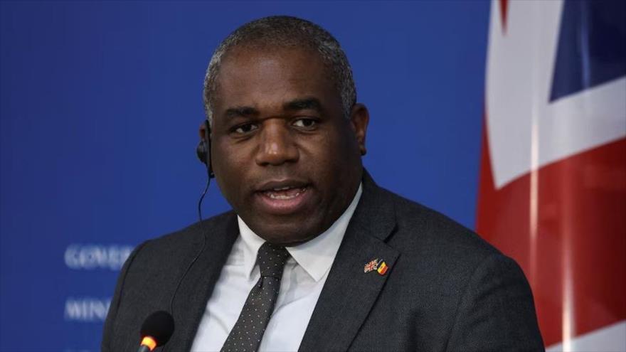 El ministro de Exteriores británico, David Lammy, (Foto: REUTERS).
