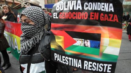 Bolivia, firme y solidaria en su apoyo a Palestina 