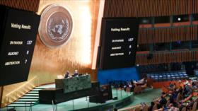 Asamblea General de la ONU vota por la creación de un Estado palestino