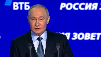 Putin: Rusia avanza a pesar de las sanciones occidentales