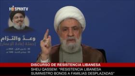 Líder de Hezbolá: La resistencia continúa; estaremos al lado de Siria