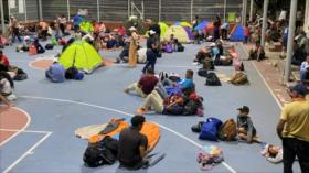 Migrantes saturan oficinas de migración en la Frontera Sur de México