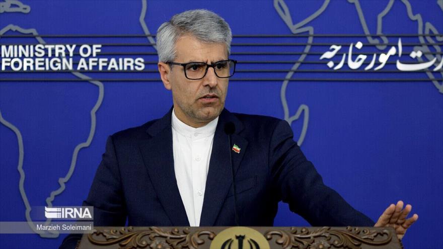 El portavoz del Ministerio de Asuntos Exteriores de Irán, Esmail Baqai.