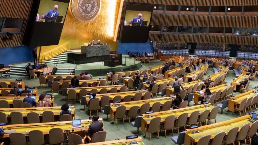 Vista de una sesión de la Asamblea General de las Naciones Unidas en Nueva York.