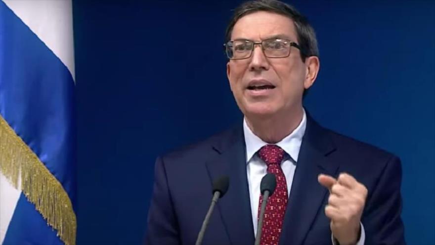 El canciller cubano, Bruno Rodríguez.