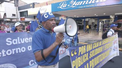 Panameños rechazan proyecto de Ley que afectaría pensiones