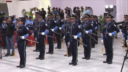 Ortega presidió 27º Graduación de Cadetes de Policía Nacional