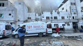 Ataque israelí provoca incendio en hospital de Gaza y paraliza UCI