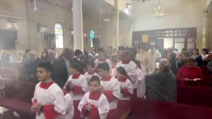 Activistas en Washington comparan al Niño Jesús con un niño palestino