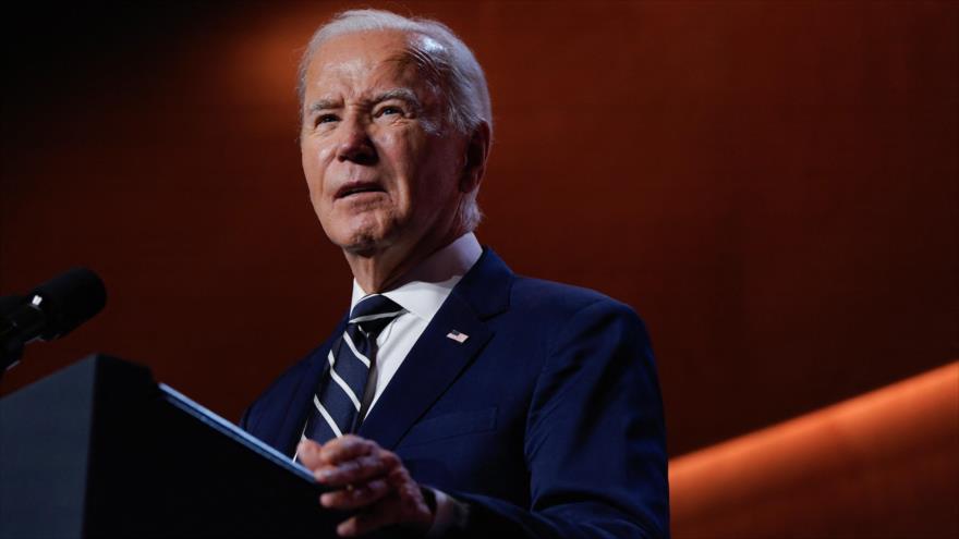 El presidente de Estados Unidos, Joe Biden, pronuncia un discurso en la ciudad de Nueva York, 24 de septiembre de 2024. (Foto: Reuters)