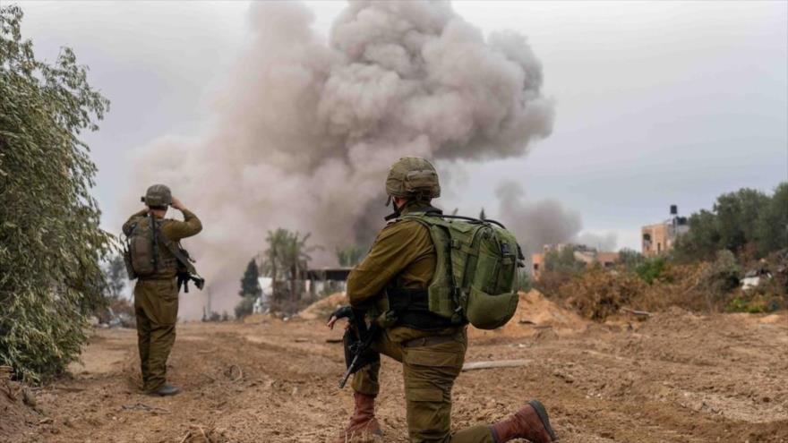 Militares del régimen israelí en Gaza. (Foto: EP)