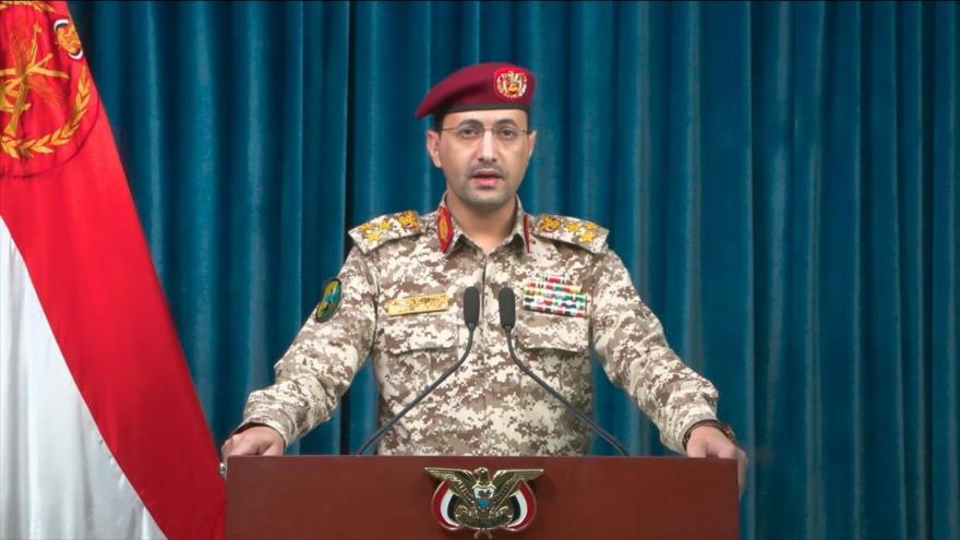 El portavoz del Ejército yemení, el teniente general Yahya Sari, 27 de diciembre de 2024.
