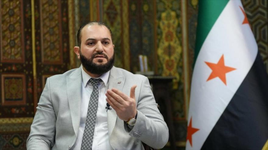 Maher Marwan, gobernador de Damasco, Siria, designado por el grupo insurgente Hayat Tahrir al-Sham (HTS).