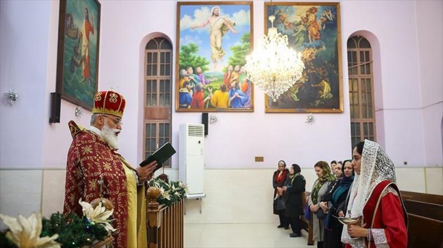 Los cristianos se celebrarón el año nuevo 2025 en Tehrán