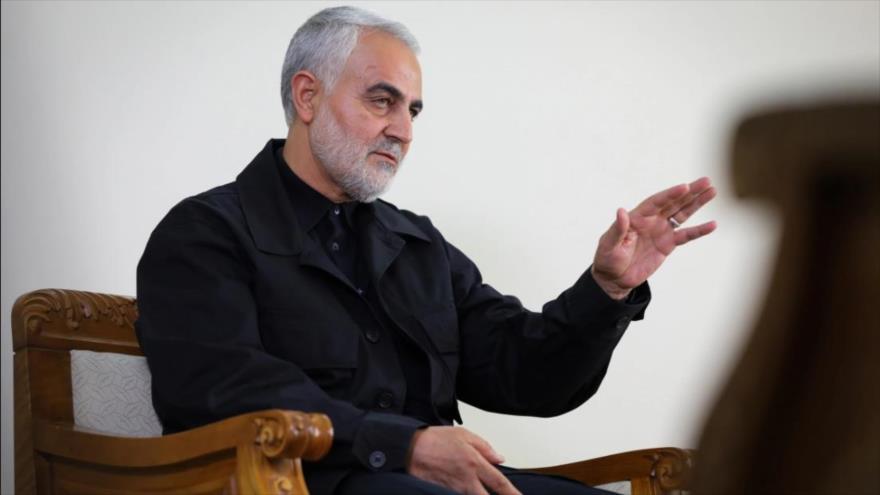 El excomandante de la Fuerza Quds del Cuerpo de Guardianes de la Revolución Islámica (CGRI) de Irán, el teniente general Qasem Soleimani.