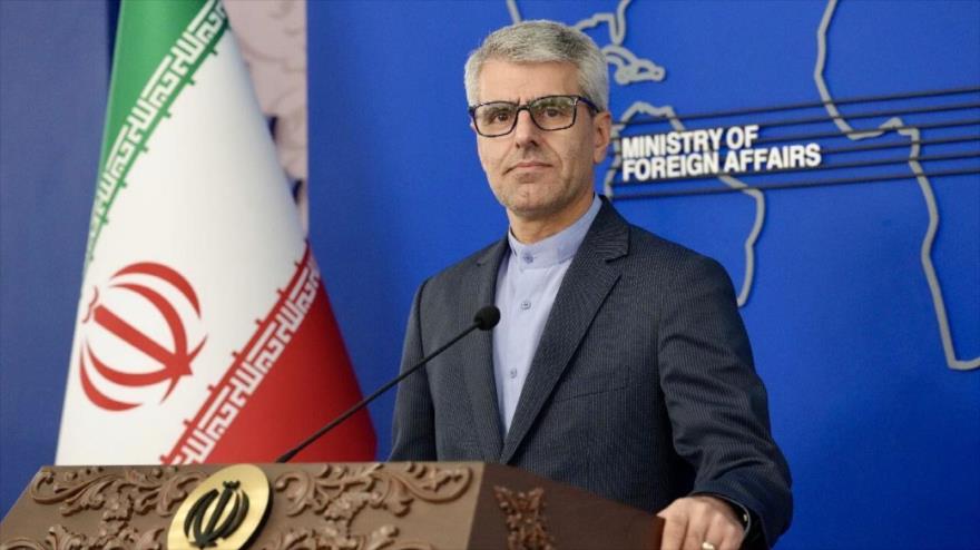 El portavoz del ministerio de Asuntos Exteriores de Iran, Esmail Baqai.