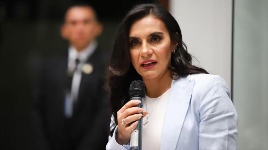 La vicepresidenta de Ecuador, Verónica Abad.