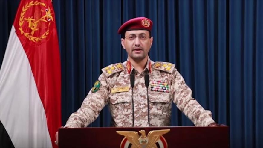 El portavoz de las Fuerzas Armadas de Yemen, el teniente general Yahya Sari, 5 de enero de 2025.