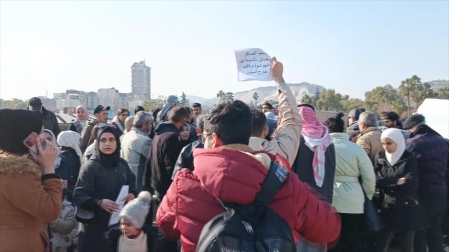 Exigen en Siria liberación de soldados sirios detenidos