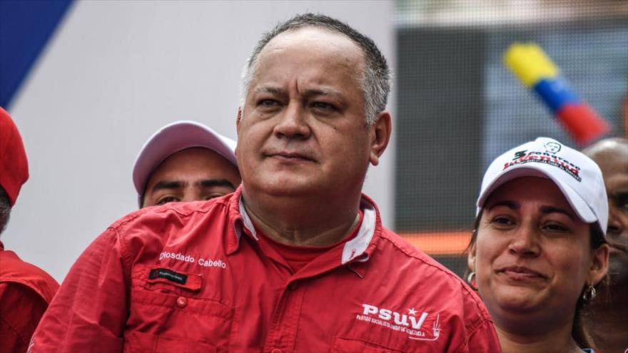 Primer vicepresidente del Partido Socialista Unido de Venezuela, Diosdado Cabello.