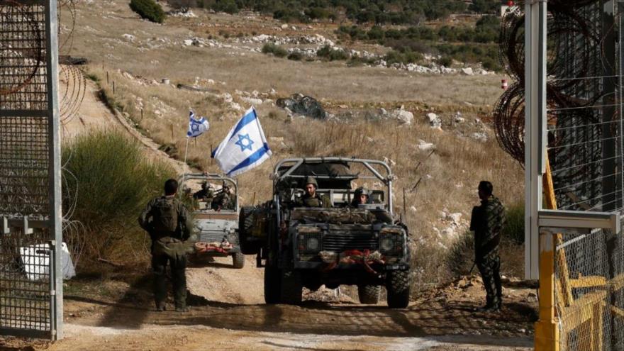 Fuerzas israelíes en los altos del Golán sirios ocupados en el área de Maydal al-Shams, 10 de diciembre de 2024. (Foto: AFP)