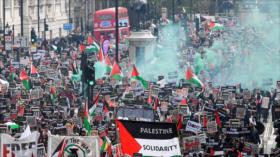 La policía de Londres, bajo críticas por evitar una marcha pro-palestina