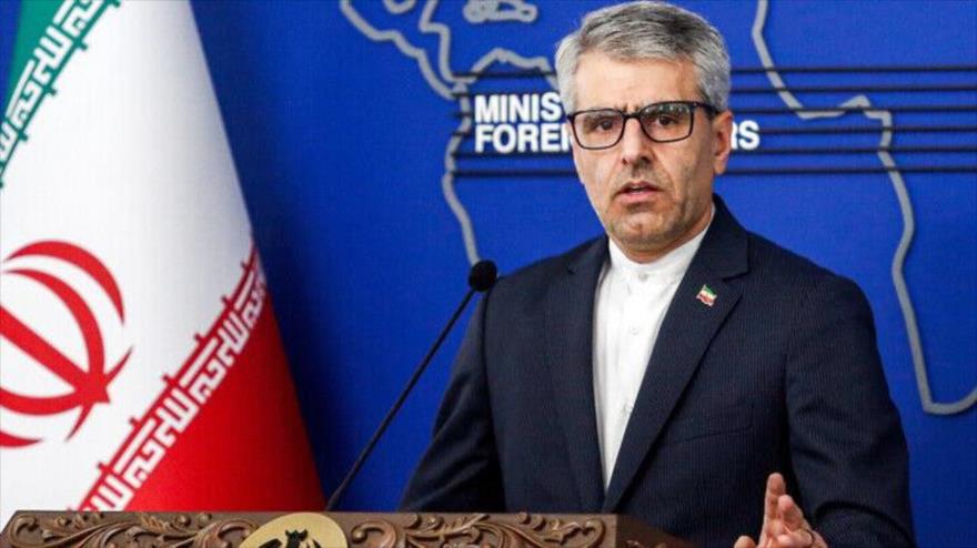 El portavoz del Ministerio de Asuntos Exteriores de Irán,Esmail Baqai (Foto: IRNA) 