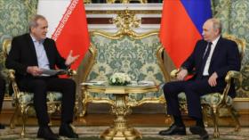 Pezeshkian a Putin: Relación de Irán con Rusia es “sensible y vital”