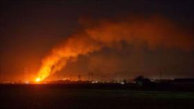 Se desata un incendio masivo en una planta de baterías en California