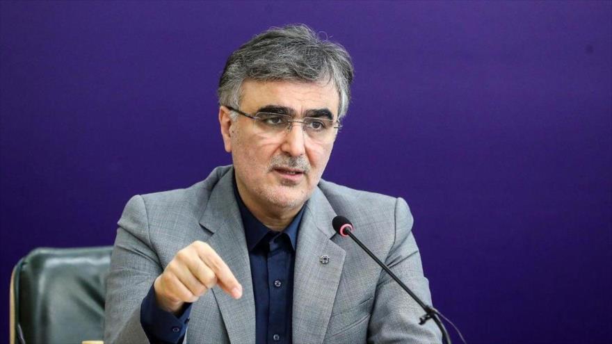 El gobernador de Banco Central de Irán (CBI), Mohamadreza Farzin.