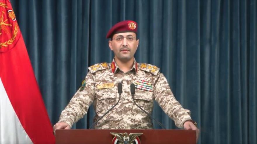 El portavoz de las Fuerzas Armadas de Yemen, el teniente general Yahya Sari.
