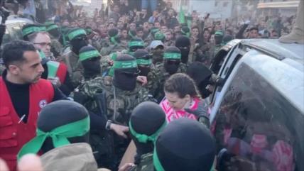 HAMAS e Israel comienzan intercambio de prisioneros tras alto el fuego