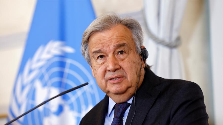 El secretario general de la Organización de las Naciones Unidas (ONU), António Guterres.