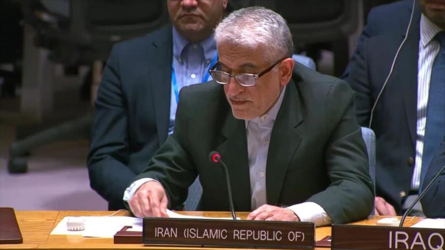 El representante permanente de Irán ante las Naciones Unidas, Said Iravani.