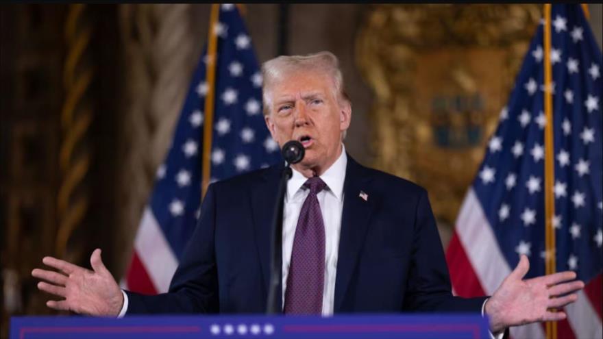 El presidente electo de EE.UU., Donald Trump, durante una rueda de prensa. (Foto: Getty Images)