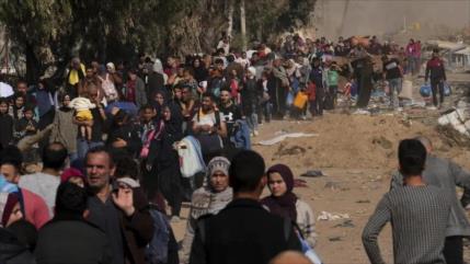 Oxfam insta a todos países a actuar para frenar desplazamiento en Gaza