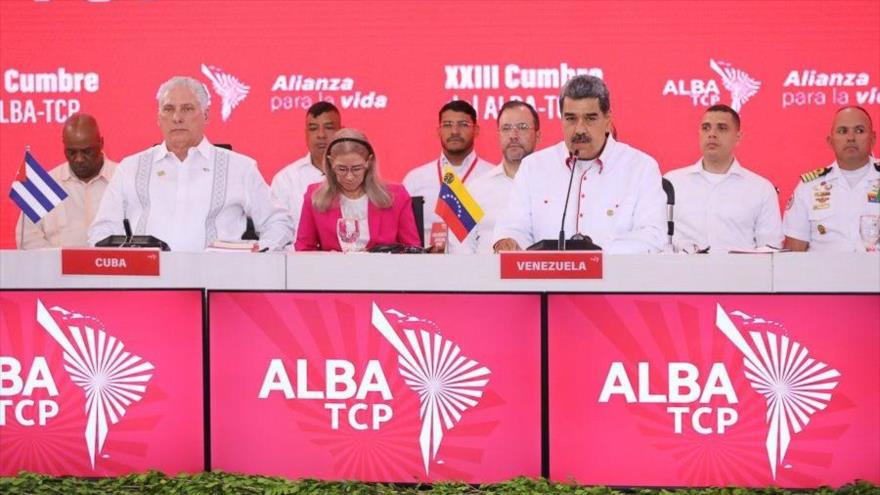 Una cumbre de la Alianza Bolivariana para los Pueblos de nuestra América–Tratado de Comercio de los Pueblos (ALBA-TCP).