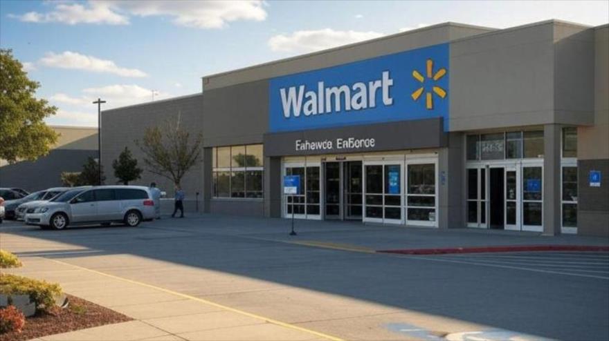 Vista de la corporación minorista multinacional estadounidense Walmart, que opera una cadena de hipermercados en los Estados Unidos y otros 23 países.