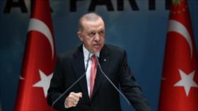 Erdogan: Ningún poder puede obligar a palestinos a abandonar su patria