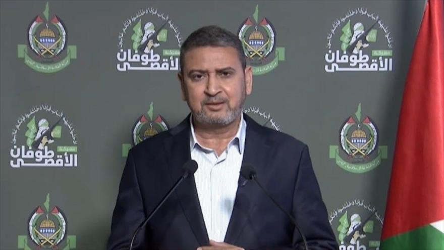 Sami Abu Zuhri, un alto dirigente del Movimiento de Resistencia Islámica de Palestina (HAMAS).